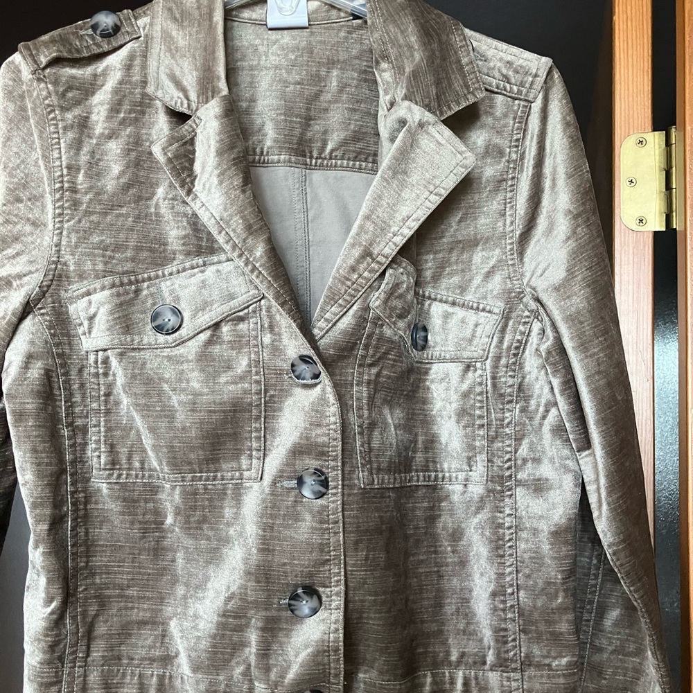 Cabi moss green jacket size medium - Picture 2 of 5